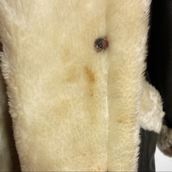 Vintage faux Sherpa coat - Picture 5 of 8